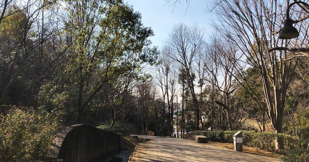 ささぶねのみち緑道を通って『都筑中央公園』へ