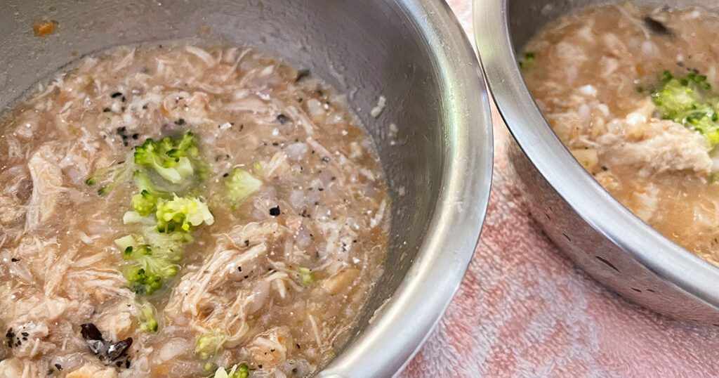 朝ごはん『鶏モモ』
