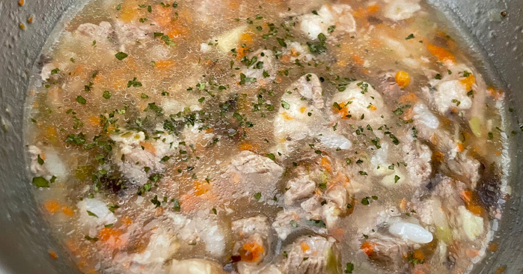昼ごはん『ラム肩』