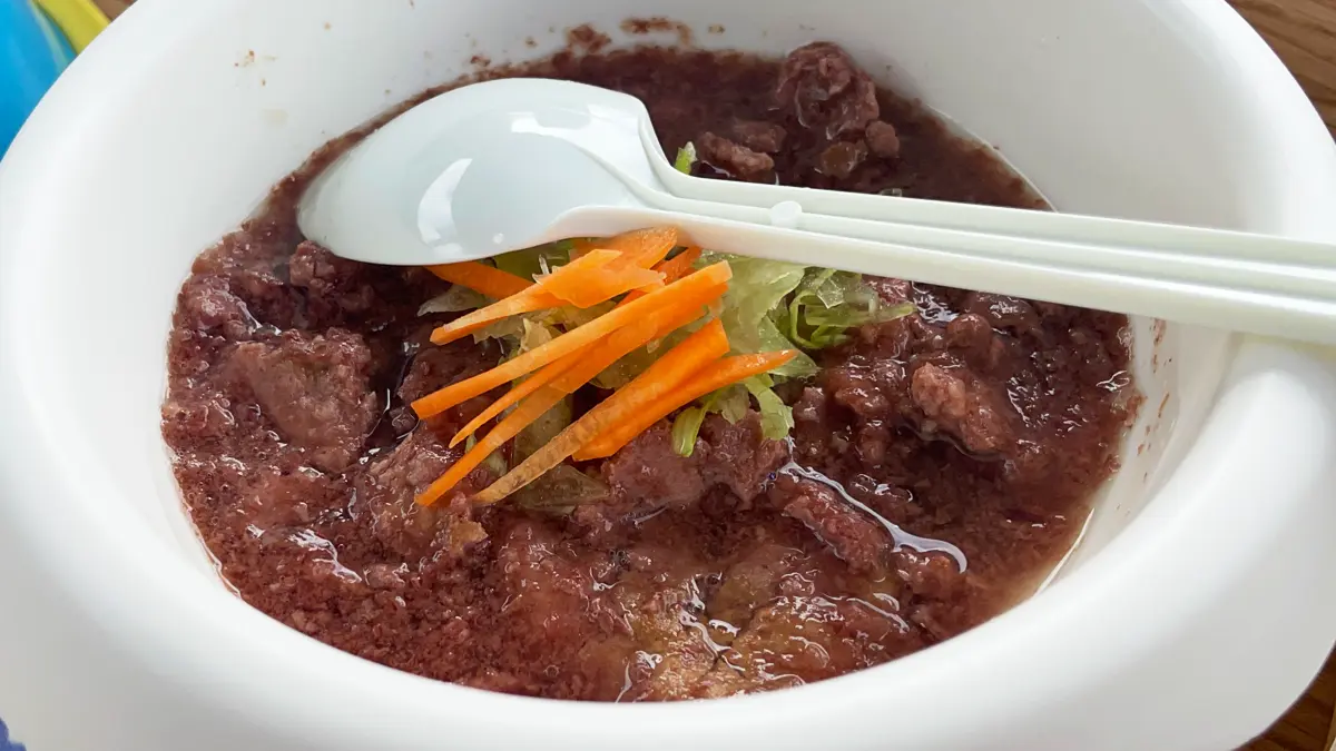 『ドッグデプト+カフェ』で食べたニホンジカのミンチ