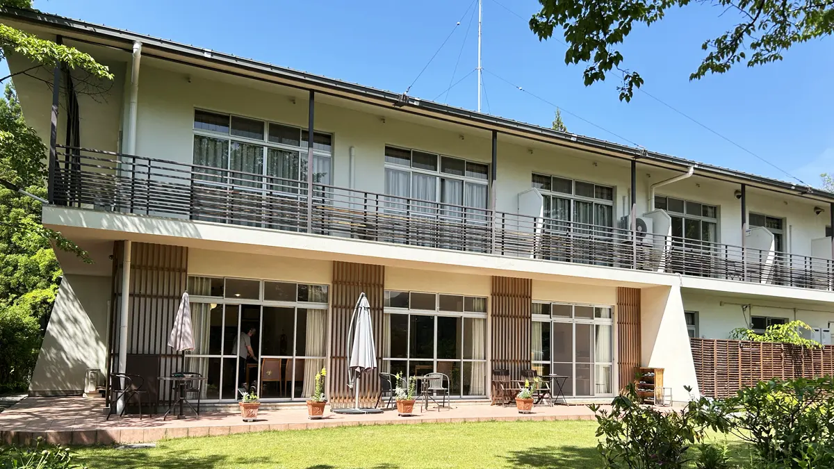 奈良県吉野にある『花見塚 楽』さんの外観