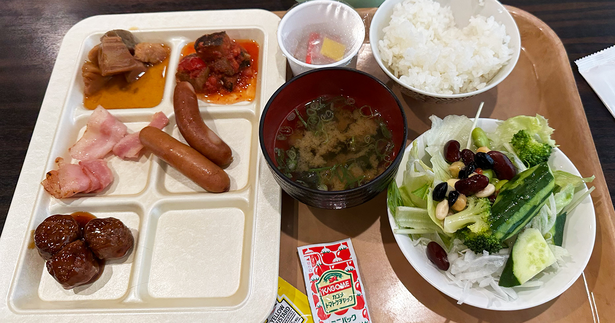 鳥羽わんわんパラダイス朝食バイキング